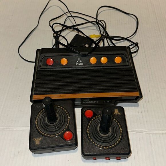 Atari Flashback 4 special edition console & 2 controllers.